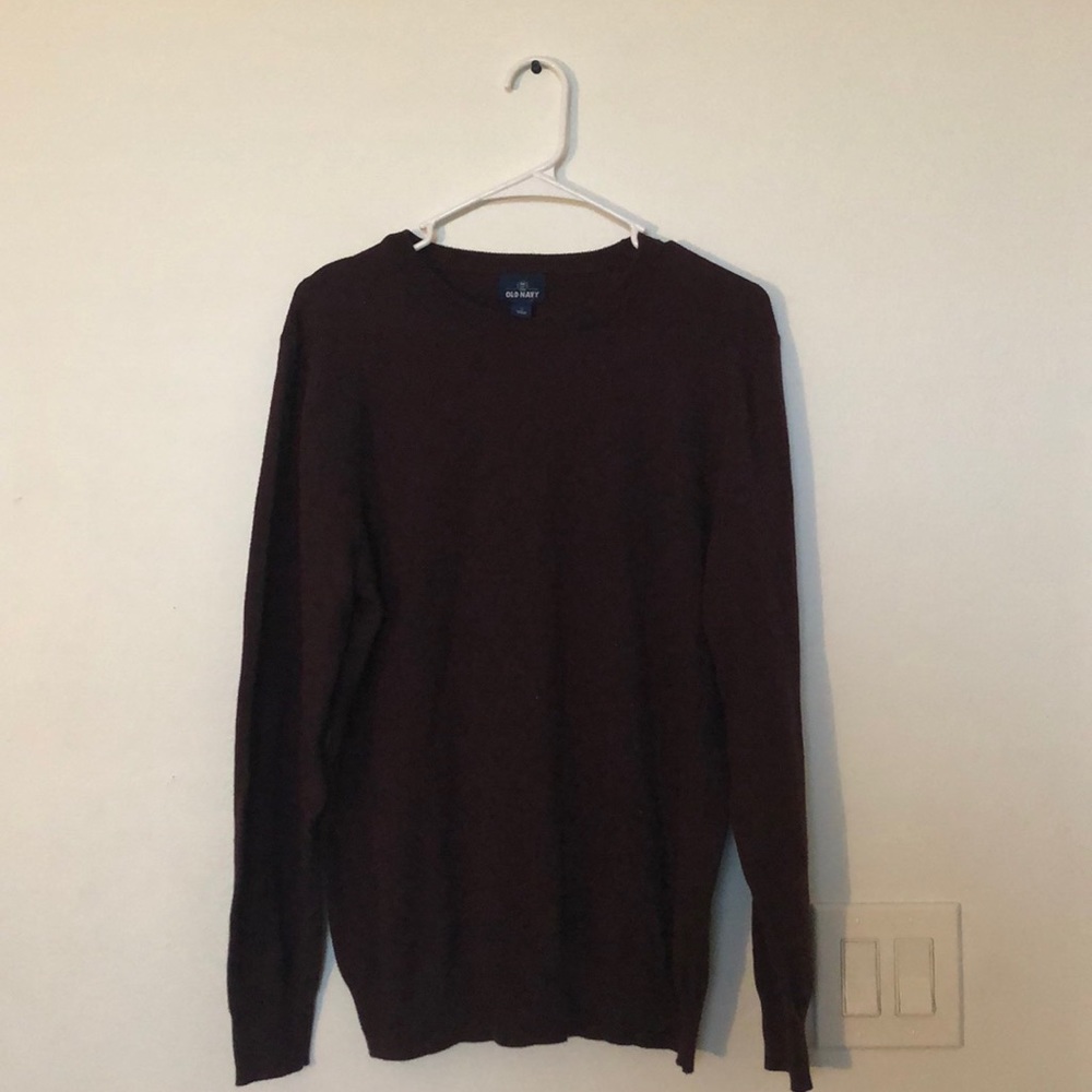 Maroon old navy sweater